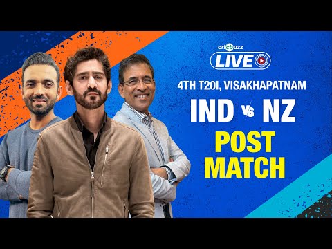 Cricbuzz Live: Shivam Dube's valiant effort goes in vain; INDIA lose by 50 runs vs NZ | 4th T20I