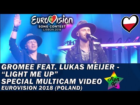 Gromee feat. Lukas Meijer - "Light Me Up" - Special Multicam video - Eurovision 2018 (Poland)