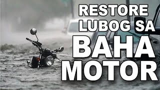 HOW TO RESTORE FLOODED MOTORCYCLE | MOTOR BINAHA