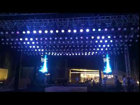 10cm DMX dance floor ball lights