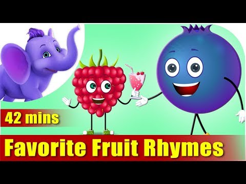 Fruit Rhymes – Ultra HD (4K) Best Collection of Rhymes for Children in English Video