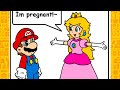 Mario Peach Have A Baby Comic Dub