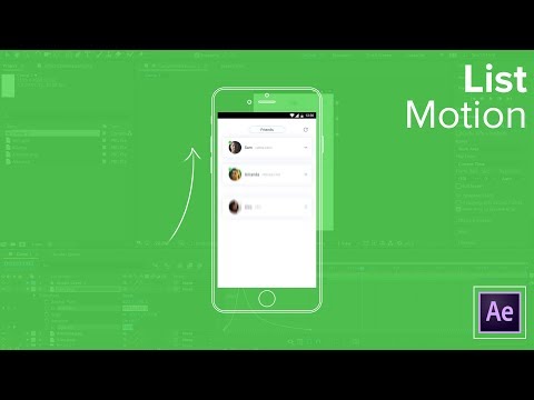 Adding Motion to your Designs - Filter List Animation Tutorial