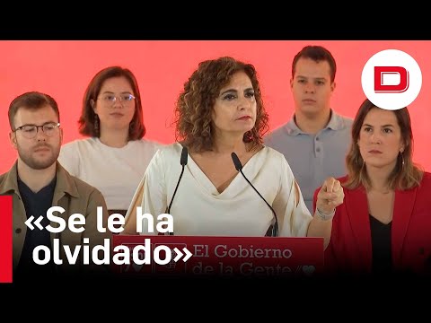 La llamada inesperada a Montero durante su discurso