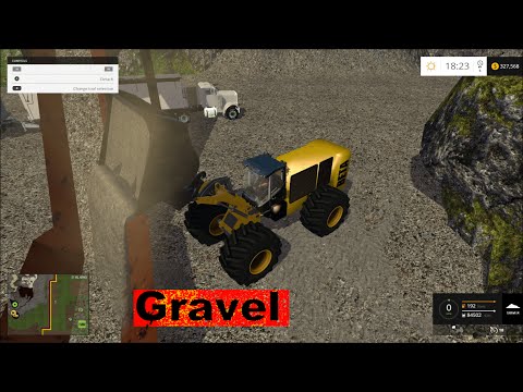 Farming simulator 2015 Pleasant Valley V2 gravel,  logs and more