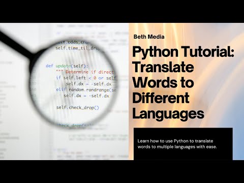 Python Language Translator Tutorial Translate Text Easily Python Project For Beginners