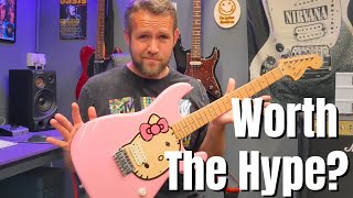 Video thumbnail for How GOOD is the Squier Hello Kitty Stratocaster Guitar? by The Guitar Manifesto