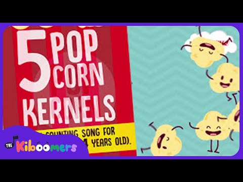 Popcorn Song for Kids | Numbers and Counting for Preschool | The Kiboomers