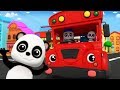 Baby Bao Panda Wheels On The Bus Go Round And Round Nursery Rhymes Kids Songs