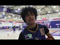 ELLIOT CADEAU INTERVIEW & HIGHLIGHTS | 2022 PANGOS AA CAMP | THE 2024 PG OUT OF JERSEY IS SPECIAL!