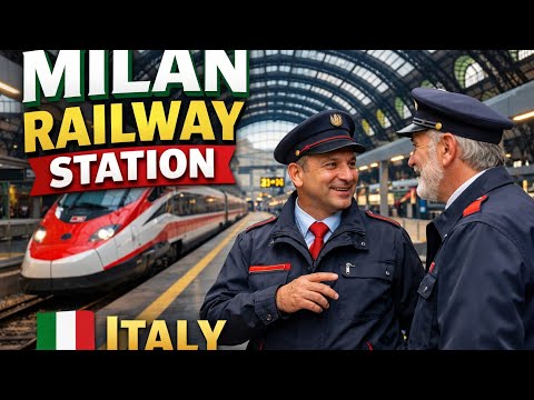 Milan Central Station Italy 🇮🇹 | One of Europe’s Most Beautiful Railway Stations