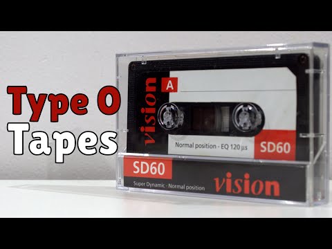 What Are "Type 0" Cassette Tapes? (Vision SD Review)