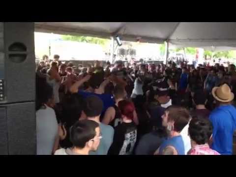 Lionheart insanity @sxsw 2012 led by Jesse and All In Merch