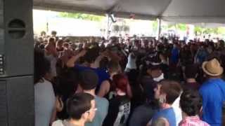 Lionheart insanity @sxsw 2012 led by Jesse and All In Merch