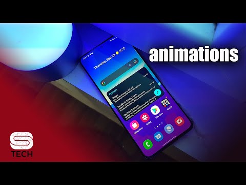 Samsung One Ui 4.0 BETA 1 Animations!