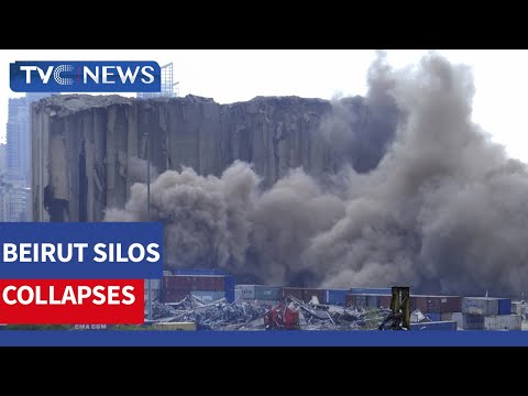 Week Of Fire: Part Of Beirut Port Silos Collapse After Attacks