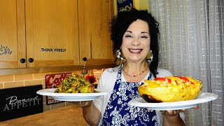 SPAGHETTI SQUASH 2 WAYS #trending #healthy #fall #kitchen #cooking #yummy #homemade
