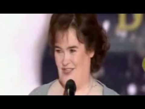 SUSAN BOYLE - The sweet touch of the affection of fans