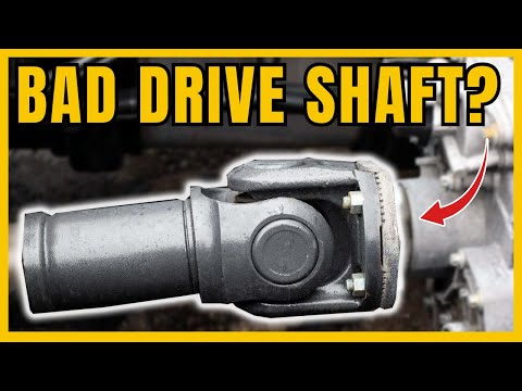 5 Bad Driveshaft Symptoms | What Are The Signs Of a Bad Driveshaft