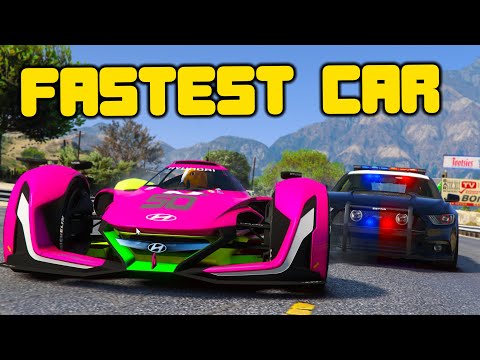 Worlds Fastest Cars VS Cops In GTA 5 RP