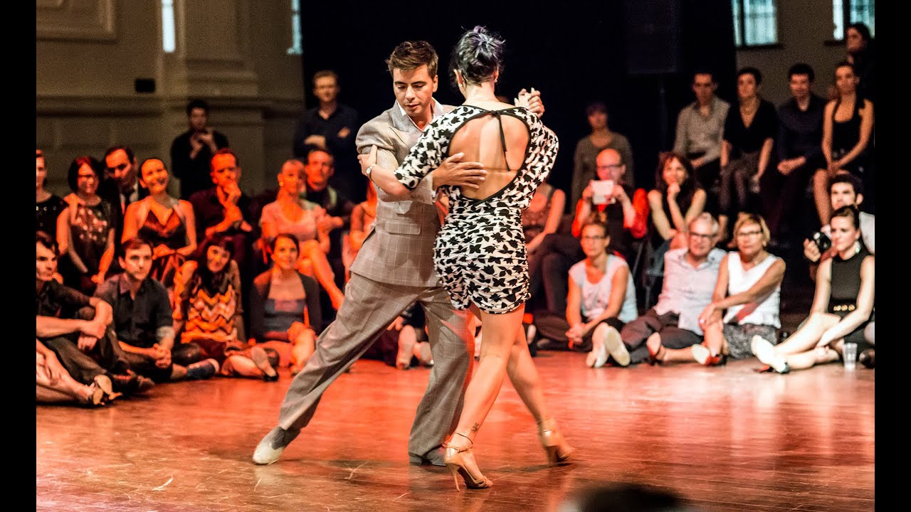 Tango: Valeria Maside y Sebastián Achaval, 01/05/2016, Brussels Tango Festival, Mixed couple 4/4