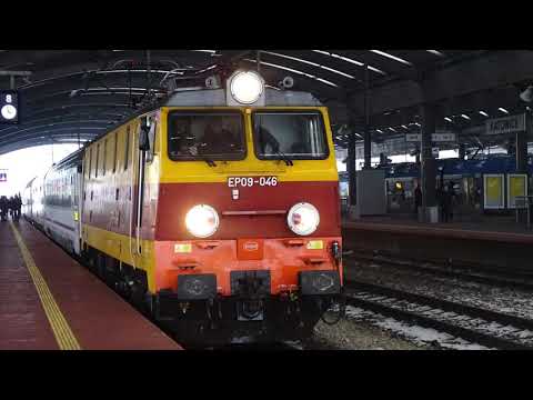 Unikatowa EP09-046 z pociągiem IC 5312 "Piast" | Katowice, 17.02.2021