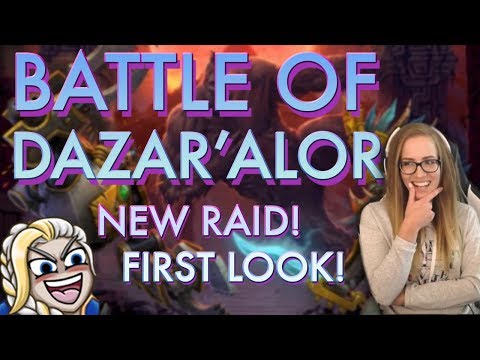 NEW RAID! Battle of Dazaralor - Highlights 64