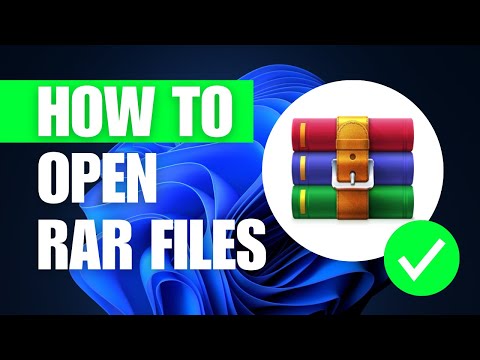 How To Open RAR Files & Extract In Windows 11