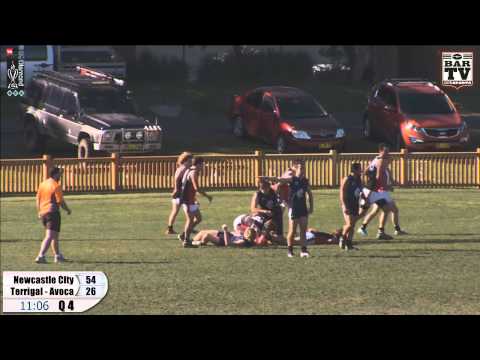 2014 BDAFL Round 15 2nd Division 4th Quarter - Newcastle City v Terrigal Avoca