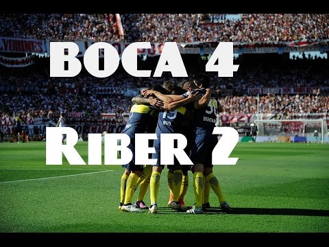 Boca 4 2 River SUPERCLASICO 2016 Torneo Argentino