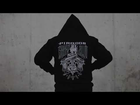 Pirados Full-Zip Hoodie  "SHARP AND LOUD" 2019