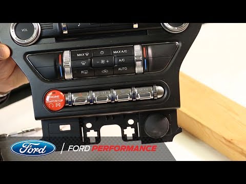Red Starter Button Kit Installation | Performance Parts | Ford Performance