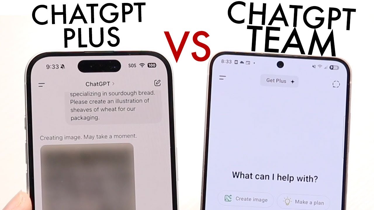 ChatGPT Plus Vs ChatGPT Team! (Should You Upgrade?) (Comparison)
