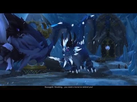 Kalec fights Raszageth Cinematic | WoW Dragonflight