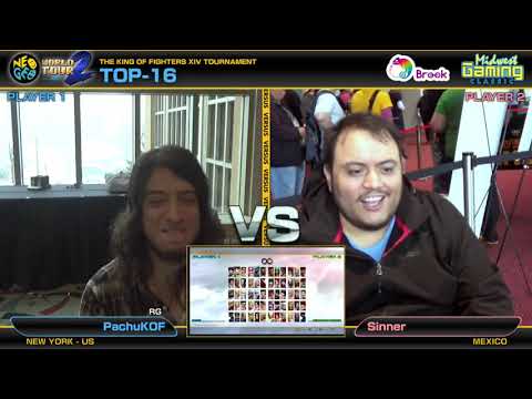 PachuKOF vs Sinner - KOF XIV Neo Geo World Tour Season 2 Milwaukee Stop TOP-16