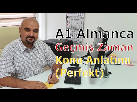 Almanca Temel A1 Geçmiş Zaman (Perfekt) Kolay ve Hızlı Cümle Kurma | A1. 9. Ders Hacı Ahmet Altıner