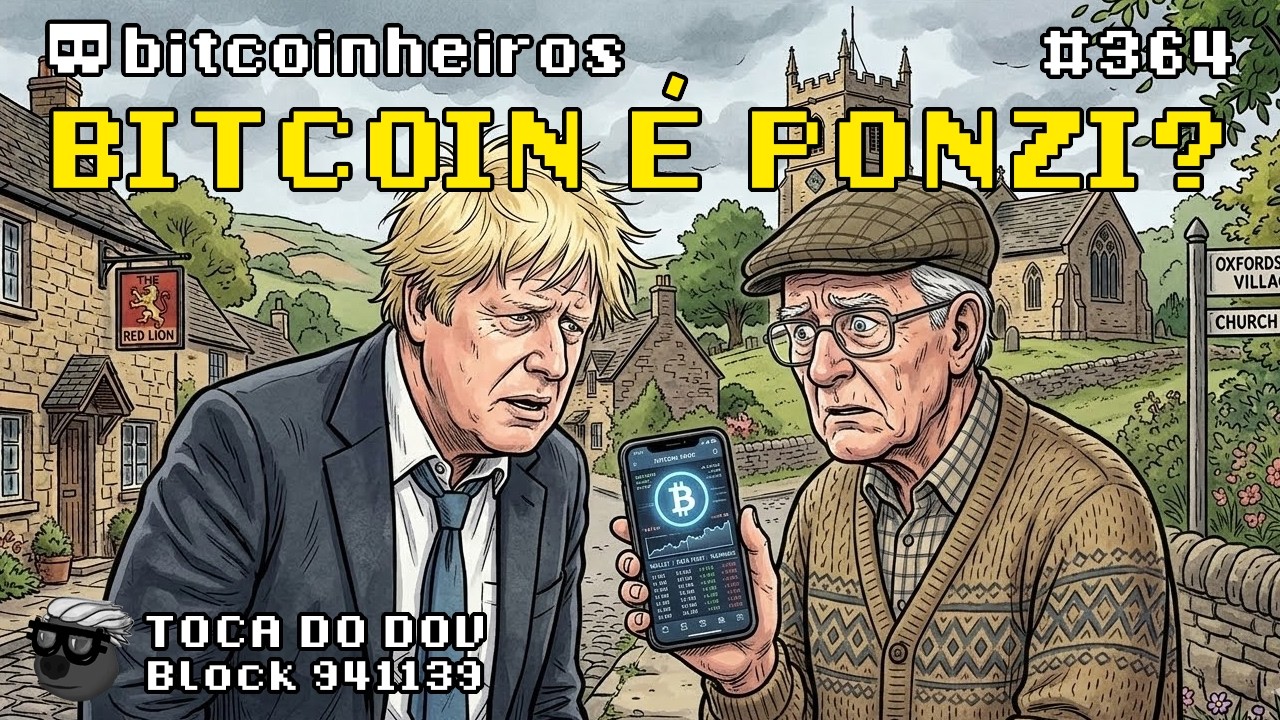 Bitcoin é esquema Ponzi? Político britânico diz que sim! Será?