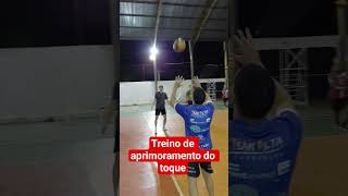 Treino para melhorar o TOQUE no VOLEIBOL