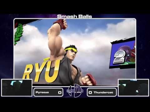 Pyreeze (Samus) vs Thundercat (Ryu) - Smash Ball Celebracket Grand Finals - Orbitar 17