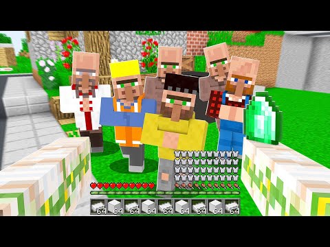 FERİTED DEMİR GOLEM OLDU - Minecraft