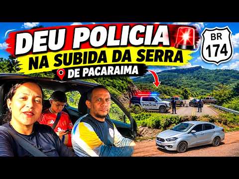 Pacaraima: Descendo a serra de Tepequém e subindo a serra de Pacaraima