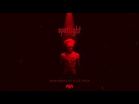 Spotlight - Marshmello x Lil Peep ( Lyrics Video )