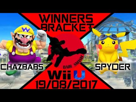 Bair Smash 16 Winners Round 1 - Chazbabs (Wario) Vs. Spyder (Pikachu) - Smash Wii U