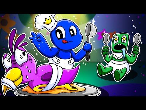 Animation Delicious OPILA BIRD - Garten Of Banban X🌈Rainbow Friends 2