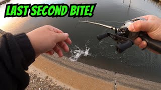 Surprising Striper Bite | CA Aqueduct Fishing | Iu Mien Fishing