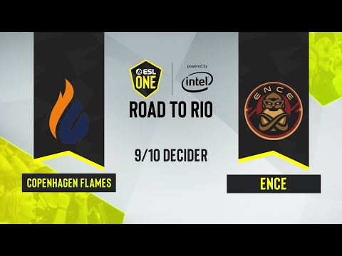 CS:GO - ENCE vs. Copenhagen Flames [Inferno] Map 1 - ESL One: Road to Rio - 9/10 Decider - EU