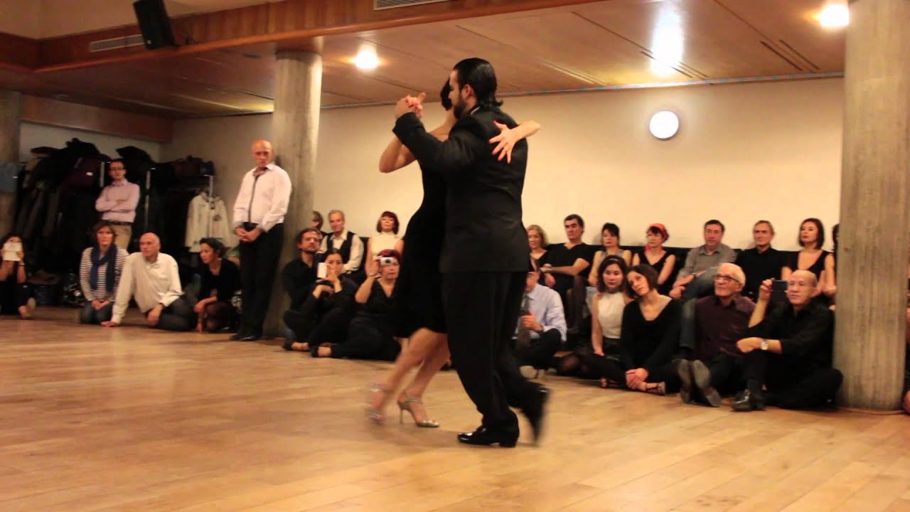 Maria Filali y John Zabala 20/12/2014 (Tango Bomboncito Orquesta Fulvio Salamanca) Paris