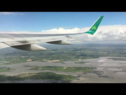 Shannon Airport Aer Lingus 757-200 Departure  For JFK NEW YORK. Video