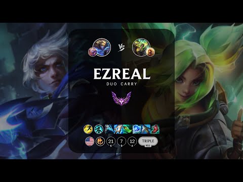 Ezreal ADC vs Zeri - NA Master Patch 14.8