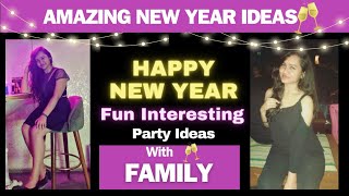 New Year Celebration Ideas With FAMILY Fun Party at home | Happy New Year #newyear2024 #happynewyear